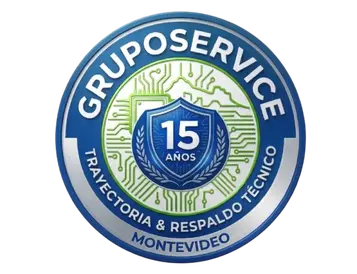 Sello GRUPOSERVICE, trayectoria y respaldo técnico en Montevideo