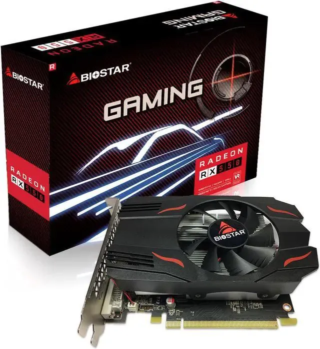 Tarjeta de video Biostar RX550 4GB