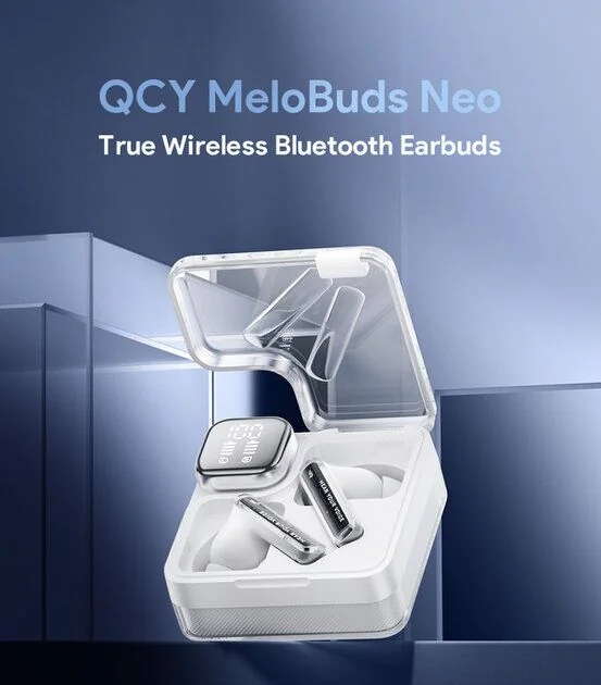 Auriculares QCY MeloBuds Neo Bluetooth