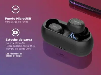 Auricular QCY T1C Bluetooth 5.0 Wireless 3D Stereo