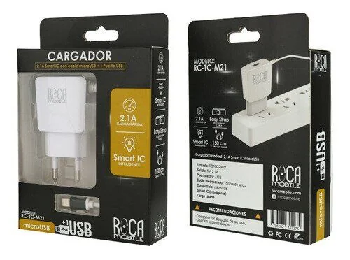 Cargador Roca Micro-Usb RC-TC-M21