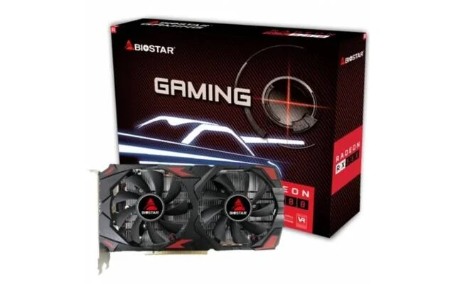 Tarjeta de video Biostar RX580 8GB DDR5
